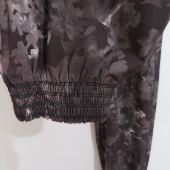 Athleta Womens Size 6 Lumen Floral Black Savannah Jogger Athleisure Pants - Picture 5 of 6